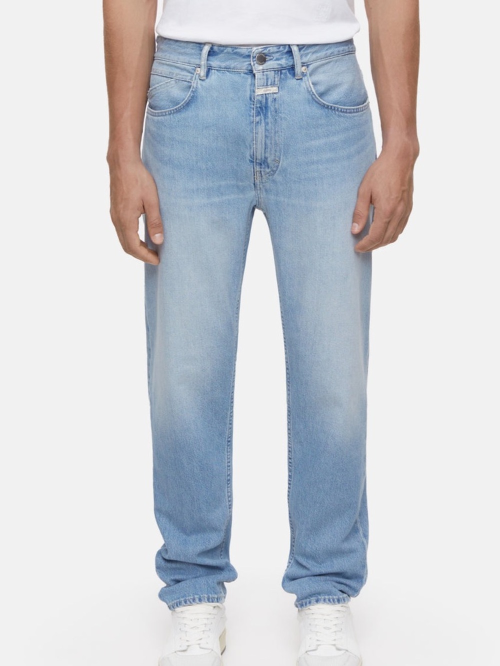 Closed Men’s Cooper True Light Blue Straight Leg Regular Jeans 36x32